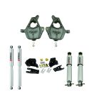 BELLTECH LOWERING KITS  1999-2006 Chevrolet Silverado/Sierra (Std Cab) 2" F/4" R drop W/ Street Performance Shocks