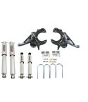 BELLTECH LOWERING KITS  1982-2004 Chevrolet S10/S15 Pickup 4&6 cyl. (Std Cab) 83-97 Chevrolet Blazer/Jimmy 4&6 cyl. 2" F/3" R drop W/ Street Performance Shocks