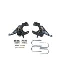 BELLTECH LOWERING KITS  1982-2004 Chevrolet S10/S15 Pickup 4&6 cyl. (Std Cab) 83-97 Chevrolet Blazer/Jimmy 4&6 cyl. 2" F/3" R drop W/O Shocks