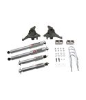 BELLTECH LOWERING KITS  1998-2003 Chevrolet Blazer/Jimmy 6 cyl. (incl Extreme) 2" F/2" R drop W/ Street Performance Shocks