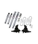 BELLTECH LOWERING KITS  1998-2003 Chevrolet Blazer/Jimmy 6 cyl. (incl Extreme) 2" F/3" R drop W/ Street Performance Shocks