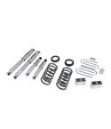 BELLTECH LOWERING KITS  1982-2004 Chevrolet S10/S15 Pickup 4&6 cyl. (Std Cab) 83-97 Chevrolet Blazer/Jimmy 4&6 cyl. 2" or 3" F/3" R drop W/ Street Performance Shocks