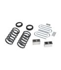 BELLTECH LOWERING KITS  1982-2004 Chevrolet S10/S15 Pickup 4&6 cyl. (Std Cab) 83-97 Chevrolet Blazer/Jimmy 4&6 cyl. 2" or 3" F/3" R drop W/O Shocks