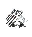 BELLTECH LOWERING KITS  1995-1997 Chevrolet Blazer/Jimmy 6 cyl. 3" F/3" R W/ Nitro Drop II Shocks
