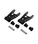 BELLTECH SHACKLE KIT 2011-2018 Chevrolet Silverado/Sierra 2500 Pickup, 2015 Ford F-150 (Ext/Crew Cab short bed) 1' Rear Drop