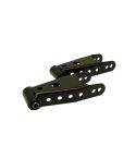 BELLTECH SHACKLE KIT 2004-2013 Ford F-150 (All) 1' Rear Drop, 87-98 Ford F250/350 (All) 2" Rear Drop