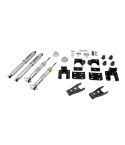 BELLTECH LOWERING KITS  2007-2013 Chevrolet Silverado/Sierra ((All Cabs), 2WD/4WD) +1" to -2" F/4" R drop W/ Street Performance Shocks