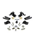 BELLTECH SHACKLE AND HANGER KIT 1990-1994 Chevrolet Silverado/Sierra C1500 SS 454 Only 4" Rear Drop