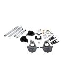 BELLTECH LOWERING KITS  1999-2000 Chevrolet Silverado/Sierra (Ext Cab) 2" F/4" R drop W/ Street Performance Shocks