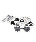 BELLTECH LOWERING KITS  2005-2006 Chevrolet Silverado/Sierra (Ext Cab, w/ Factory Front Torsion bar) 3" or 4" F/4" R drop W/ Street Performance Shocks