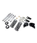 BELLTECH LOWERING KITS  1999-2006 Chevrolet Silverado/Sierra (Std Cab) 2" or 3" F/4" R drop W/ Street Performance Shocks