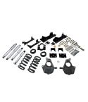 BELLTECH LOWERING KITS  2001-2006 Chevrolet Silverado/Sierra (Ext Cab) 4" or 5" F/6" R drop W/ Street Performance Shocks