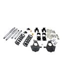 BELLTECH LOWERING KITS  2004-2006 Chevrolet Silverado/Sierra (Crew Cab 4DR) 3" F/4" or 5" R drop W/ Street Performance Shocks