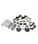 BELLTECH LOWERING KITS  2004-2006 Chevrolet Silverado/Sierra (Crew Cab 4DR) 4" or 5" F/6" or 7" R drop W/ Street Performance Shocks