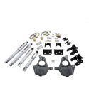 BELLTECH LOWERING KITS  2004-2006 GMC Sierra Denali (Crew Cab 4DR) 2" F/4" or 5" R drop W/ Street Performance Shocks