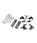 BELLTECH LOWERING KITS  1992-1998 Chevrolet Silverado/Sierra C1500 (Std Cab, ext 454 SS) 3" F/4" R drop W/ Street Performance Shocks