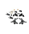 BELLTECH LOWERING KITS  1990-1994 Chevrolet Silverado/Sierra C1500 (454 SS Only) 88-98 Chevrolet Silverado/Sierra C2500 (All ext 8 Lug) 2" F/4" R drop W/O Shocks