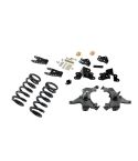 BELLTECH LOWERING KITS  1990-1994 Chevrolet Silverado/Sierra C1500 (454 SS Only) 88-98 Chevrolet Silverado/Sierra C2500 (All ext 8 Lug) 3" F/4" R drop W/O Shocks
