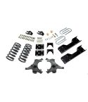 BELLTECH LOWERING KITS  1990-1994 Chevrolet Silverado/Sierra C1500 (454 SS Only) 88-98 Chevrolet Silverado/Sierra C2500 (All ext 8 Lug) 4" or 5" F/6" R drop W/O Shocks
