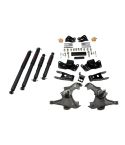 BELLTECH LOWERING KITS  1997-2000 Chevrolet Silverado/Sierra 3/4 Ton & 1 Ton (Crew Cab/Dually) 3" F/4" R drop W/ Nitro Drop II Shocks