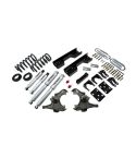BELLTECH LOWERING KITS  1997-2000 Chevrolet Silverado/Sierra 3/4 Ton & 1 Ton (Ext, Crew Cab/Dually) 4" or 5" F/8" R drop W/ Street Performance Shocks