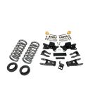 BELLTECH LOWERING KITS  1997-2000 Chevrolet Silverado/Sierra 3/4 Ton & 1 Ton ((All Cabs)/Dually) 1" or 2" F/4" R drop W/O Shocks