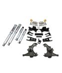 BELLTECH LOWERING KITS  1997-2000 Chevrolet Silverado/Sierra 3/4 Ton & 1 Ton ((All Cabs)/Dually) 3" F/4" R drop W/ Street Performance Shocks