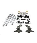 BELLTECH LOWERING KITS  1989-1996 Chevrolet Silverado/Sierra 3/4 Ton & 1 Ton (Ext/Crew Cab) 3" F/4" R drop W/ Street Performance Shocks