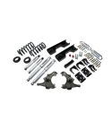 BELLTECH LOWERING KITS  1988- Chevrolet Silverado/Sierra C3500 (Ext Cab, Dually) 4" or 5" F/8" R drop W/ Street Performance Shocks