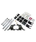 BELLTECH LOWERING KITS  1995-2002 Chevrolet Astro/Safari (2WD, w/ Factory Steel Leaf) 2" F/3.5" R drop W/ Street Performance Shocks