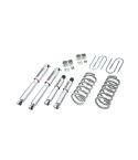 BELLTECH LOWERING KITS  1996-2003 Isuzu Hombre 4 cyl. (2WD) 1" F/2" R drop W/ Street Performance Shocks