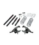 BELLTECH LOWERING KITS  1996-2003 Isuzu Hombre 4 cyl. (2WD) 3" F/3" R drop W/ Nitro Drop II Shocks