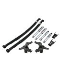 BELLTECH LOWERING KITS  1992-1999 Chevrolet Suburban (2WD) 2" F/4" R drop W/ Street Performance Shocks