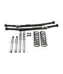BELLTECH LOWERING KITS  1998-2003 Ford Ranger (Std/Ext Cab) 98-04 Mazda B-2300 (All Cabs) 3" F/3" R drop W/ Street Performance Shocks