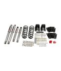 BELLTECH LOWERING KITS  1989-1997 Ford Ranger (Ext Cab) 2" F/4" R drop W/ Street Performance Shocks