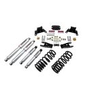 BELLTECH LOWERING KITS  1987-1996 Ford F-150 (Ext Cab) 2" F/4" R drop W/ Street Performance Shocks
