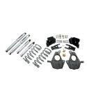 BELLTECH LOWERING KITS  1999-2006 Chevrolet Silverado/Sierra (Std Cab) 3" F/4" R drop W/ Street Performance Shocks