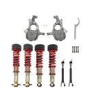 BELLTECH LOWERING KITS  2021 Chevrolet Tahoe / GMC Yukon 2wd/4wd  0" to 2"F / 1" to 4.5" R - Short Wheelbase