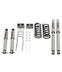 BELLTECH LOWERING KITS  1983-1997 Mitsubishi Mighty Max 2.5" F/3"R drop W/ Street Performance Shocks