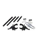 BELLTECH LOWERING KITS  1982-2004 Chevrolet S10/S15 Pickup 4&6 cyl. (Std Cab) 83-97 Chevrolet Blazer/Jimmy 4&6 cyl. 2" F/2" R drop W/ Nitro Drop II Shocks