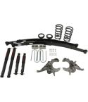 BELLTECH LOWERING KITS  1994-2004 Chevrolet S10/S15 Pickup 6 cyl. (Ext Cab) 4" or 5" F/5" R drop W/ Nitro Drop II Shocks