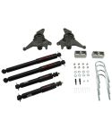 BELLTECH LOWERING KITS  1998-2003 Chevrolet Blazer/Jimmy 6 cyl. (incl Extreme) 2" F/2" R drop W/ Nitro Drop II Shocks