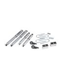 BELLTECH LOWERING KITS  1982-1997 Chevrolet S10/S15 Pickup Blazer (4WD, exc. ZW-7 option) 1" or 3" F/3" R drop W/ Street Performance Shocks
