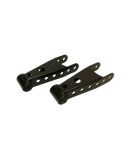 BELLTECH SHACKLE KIT 2001-2010 Chevrolet Silverado/Sierra 1500/2500/3500HD 3" Rear Drop