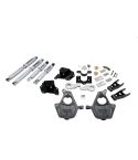 BELLTECH LOWERING KITS  2005-2006 Chevrolet Silverado/Sierra (Ext Cab, w/ Factory Front Torsion bar) 3" or 4" F/4" R drop W/ Street Performance Shocks