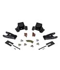BELLTECH SHACKLE AND HANGER KIT 1975-1991 Chevrolet C30 Crew Cab & Dually 4" Rear Drop