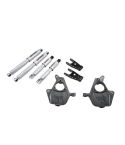 BELLTECH LOWERING KITS  2003-2007 Chevrolet Silverado SS (2WD/4WD) 01-04 GMC Sierra Denali 2" F/2" R drop W/ Street Performance Shocks