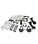 BELLTECH LOWERING KITS  1999-2000 Chevrolet Silverado/Sierra (Ext Cab) 4" or 5" F/6" or 7" R drop W/ Street Performance Shocks