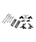 BELLTECH LOWERING KITS  1992-1998 Chevrolet Silverado/Sierra C1500 (Std Cab, ext 454 SS) 3" F/4" R drop W/ Street Performance Shocks