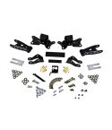 BELLTECH SHACKLE AND HANGER KIT 1997-2000 Chevrolet Silverado/Sierra C2500/C3500 Std & Ext Cab 4' Rear Drop